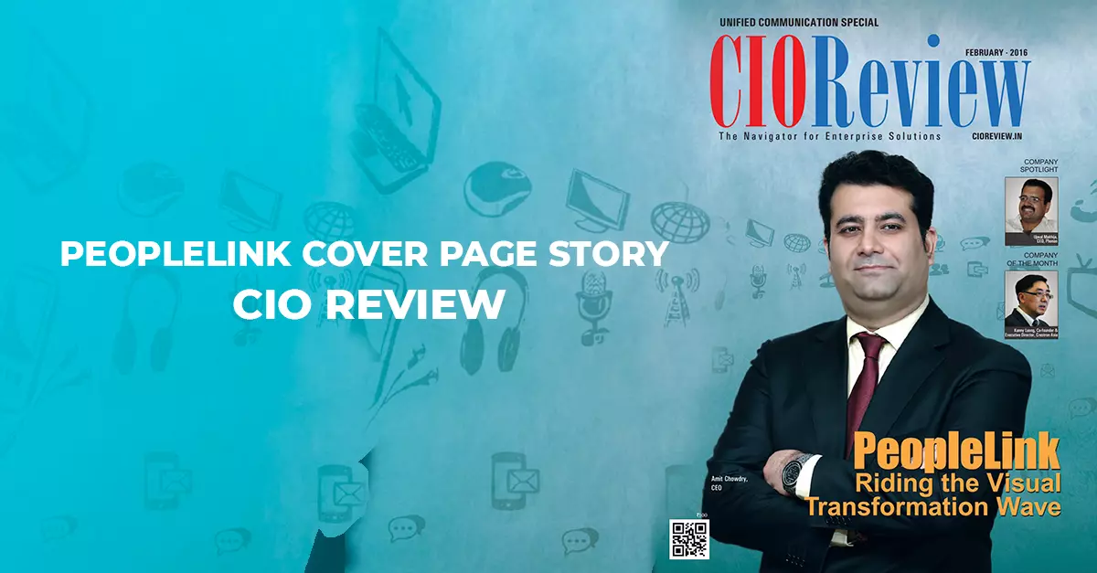PeopleLink Cover Page Story – CIO Review