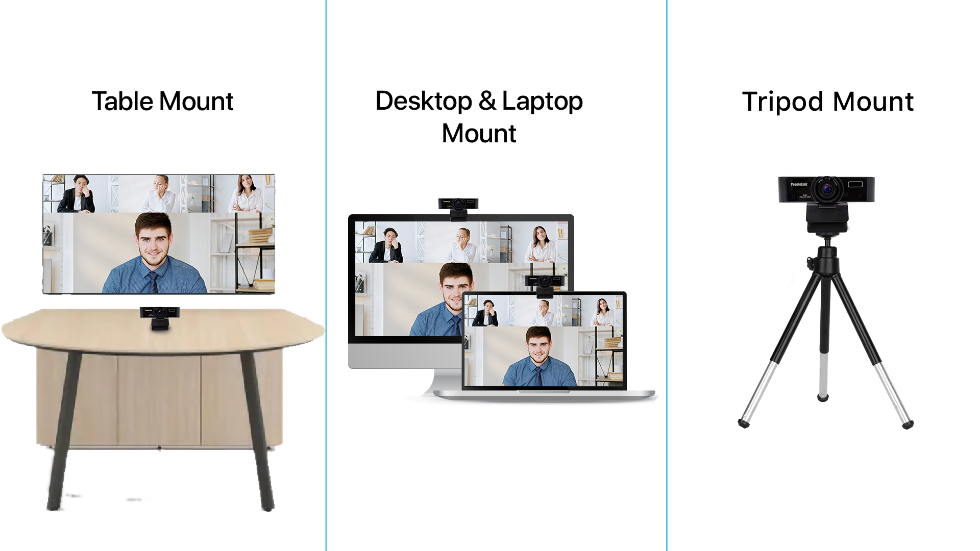 i8 plus webcam Mounting Options