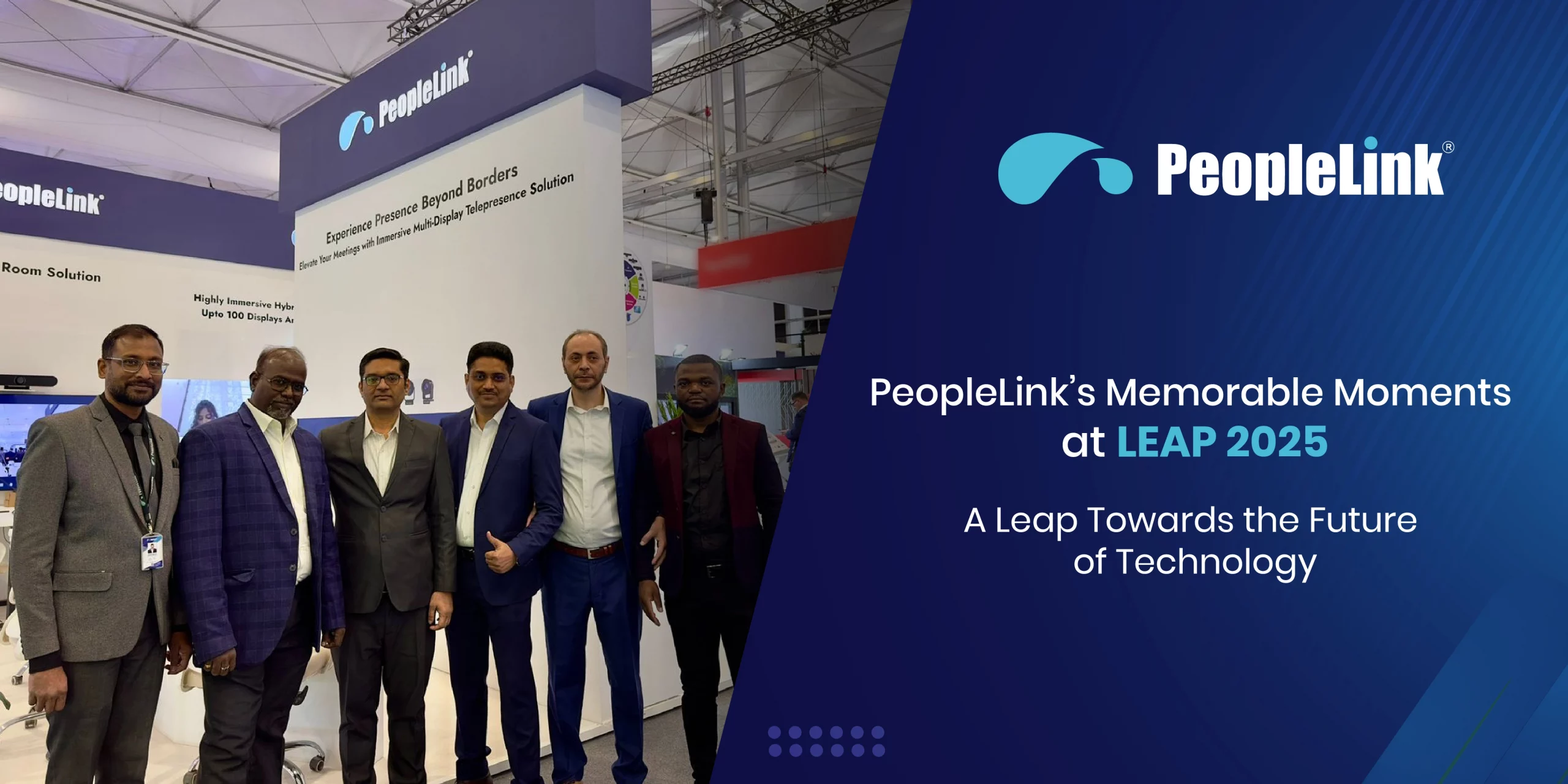 PeopleLink’s Memorable Moments at LEAP 2025: A Leap Towards the Future of Technology