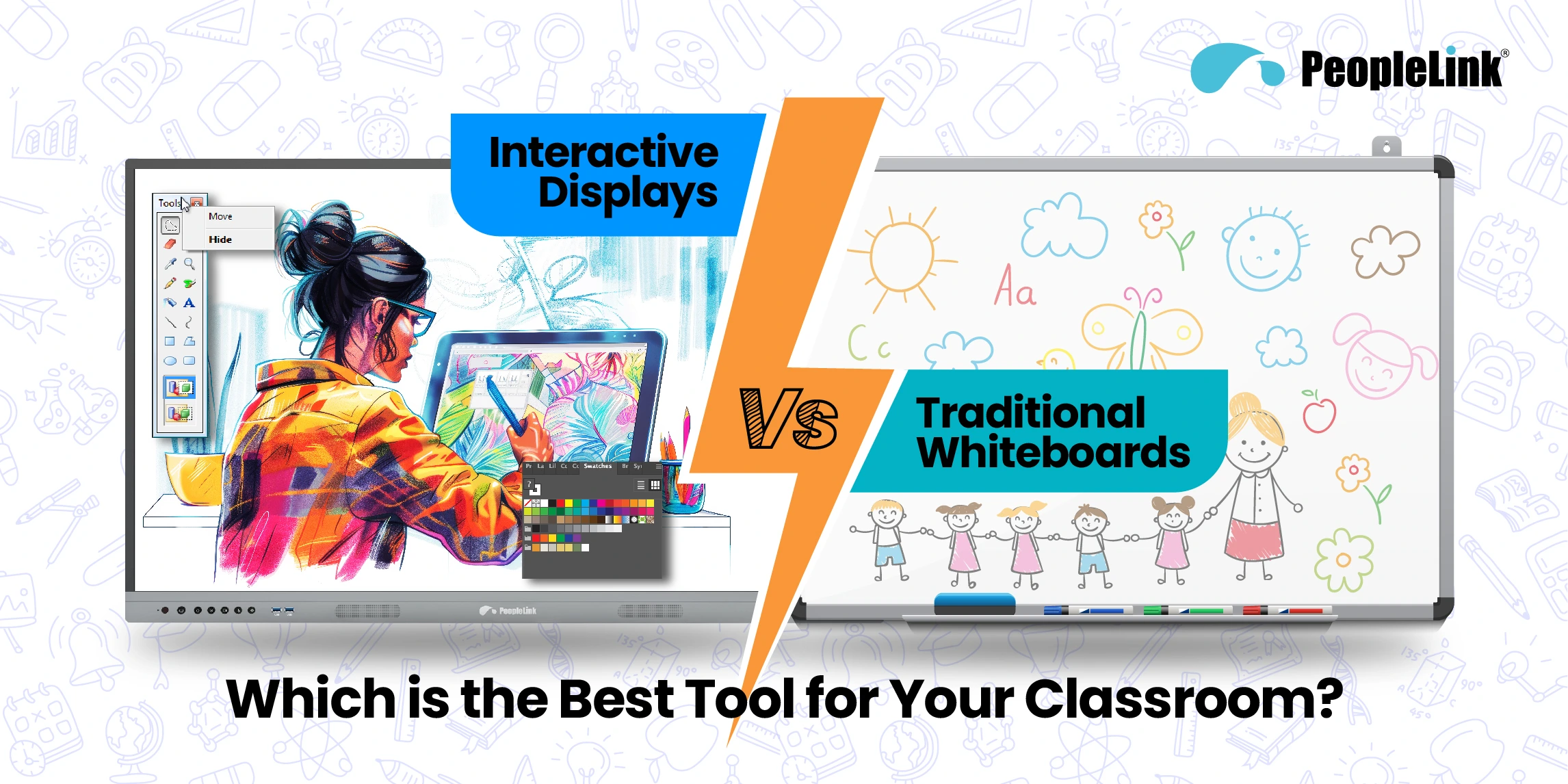 Interactive Displays vs. Whiteboards: Which is the Best Tool for Your Classroom?