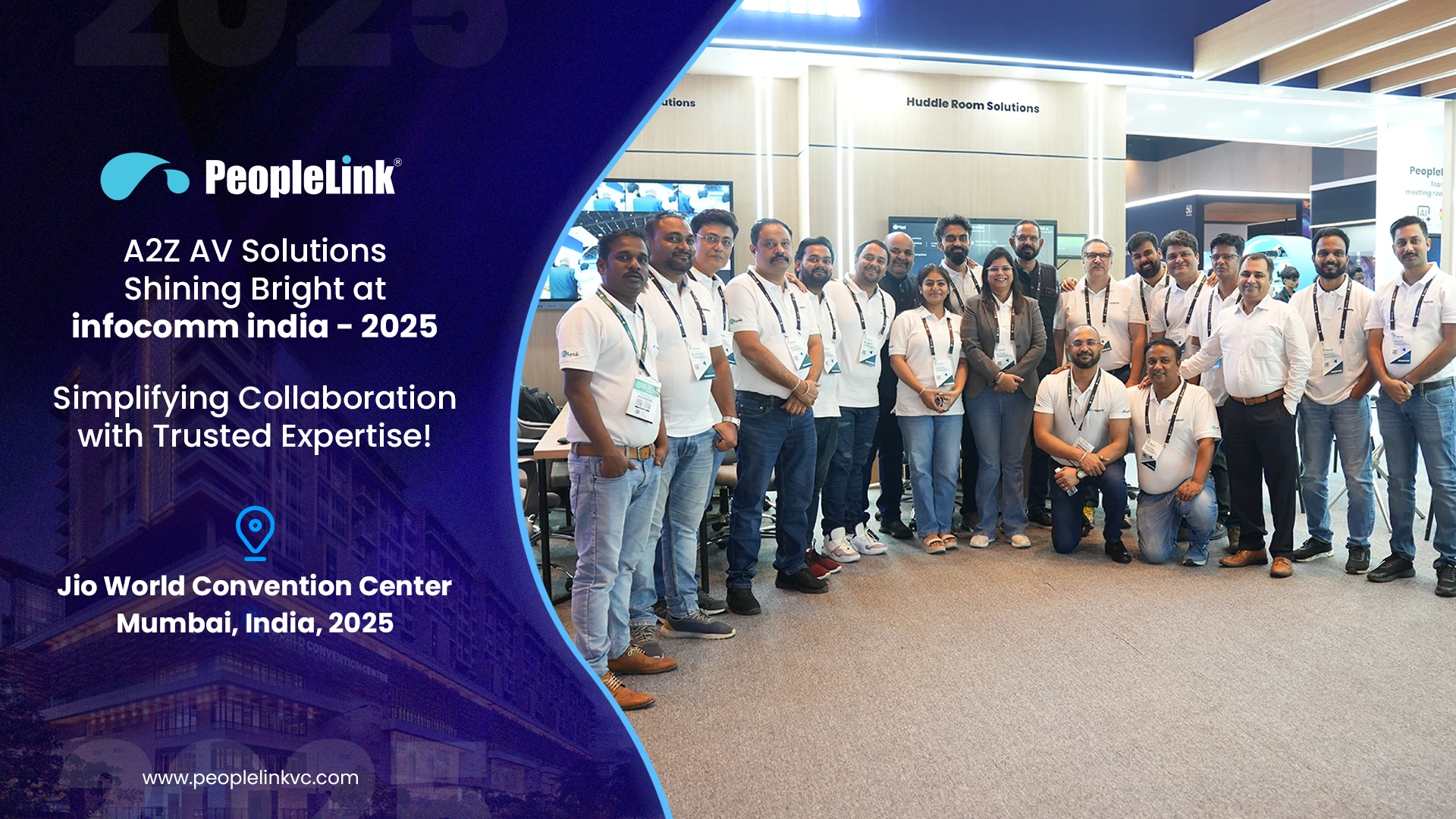 Key Highlights from PeopleLink’s Showcase at InfoComm India 2025
