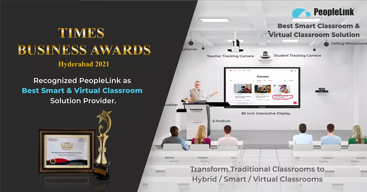 Best Smart & Virtual Classroom Solutions – Times Business Awards 2021