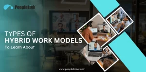 Types of hybrid work models