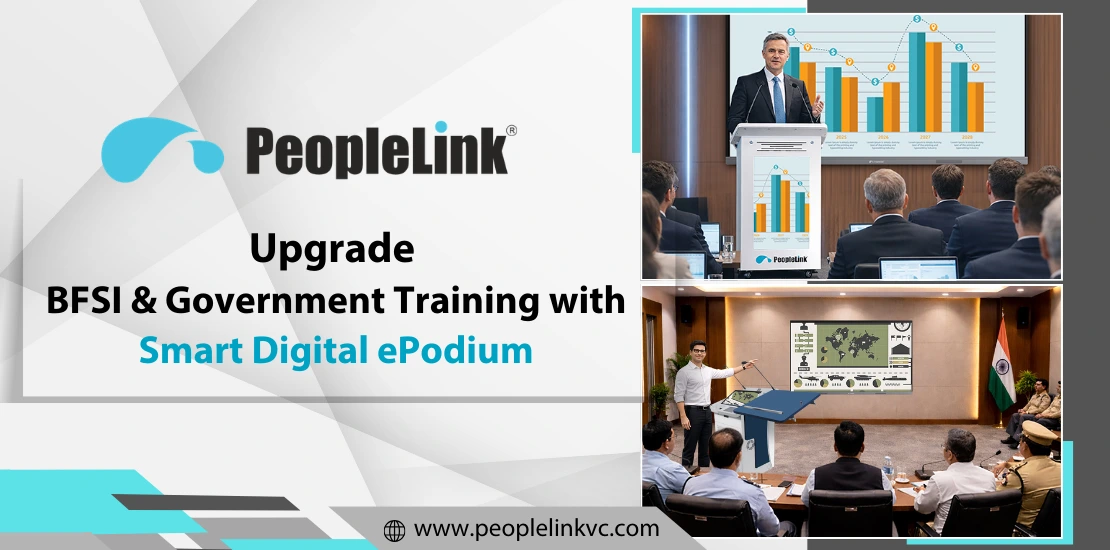 Upgrade BFSI and Government Training with Smart Digital ePodium