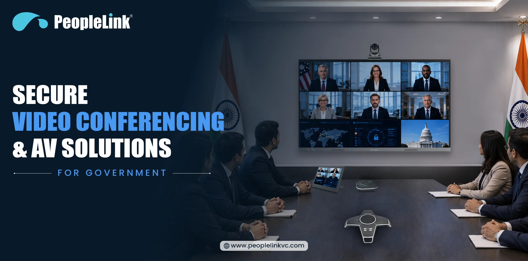 Secure Video Conferencing and AV Solutions for Government