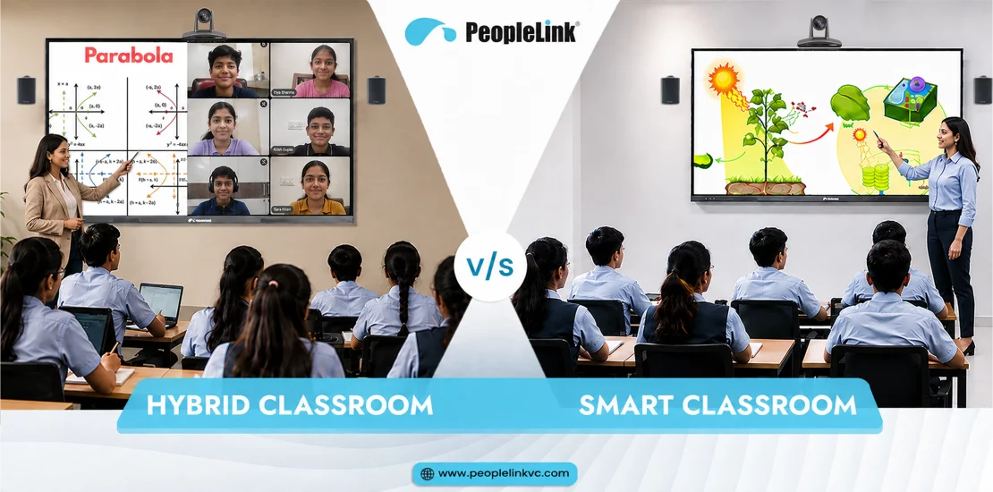 Smart Vs Hybrid Classroom