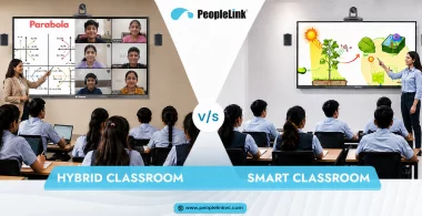 Smart Vs Hybrid Classroom