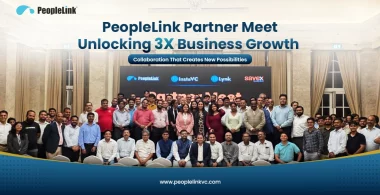 PeopleLink Partner Meet in Mumbai with InstaVC and Savex Technologies at ITC Maratha